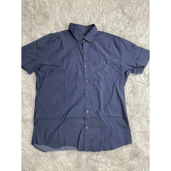 Van Heusen Flex Slim Fit Dress Shirt Size Large - Picture 1 of 2